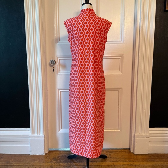 Jude Connally Kristen Maxi Dress Jude Cloth Sleeveless Dancing Links Apricot Med - Picture 9 of 9